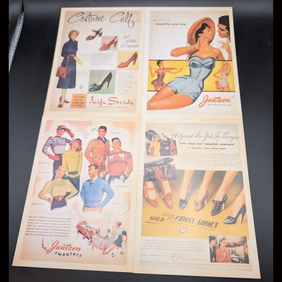 Vintage Style Clothing Brand Postcards, Advertisements Postcards - Picture 1 of 4